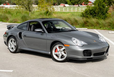 7k-Mile 2002 Porsche 911 Turbo Coupe X50 6-Speed