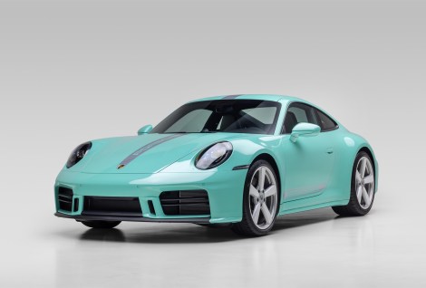 Mint Green 2025 Porsche 911 Carrera Coupe