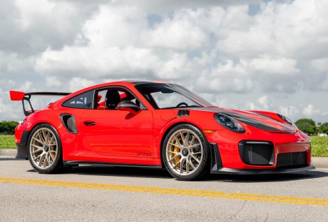 1,800-Mile 2018 Porsche 911 GT2 RS Weissach