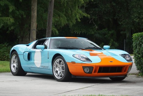 554-Mile 2006 Ford GT Heritage Edition