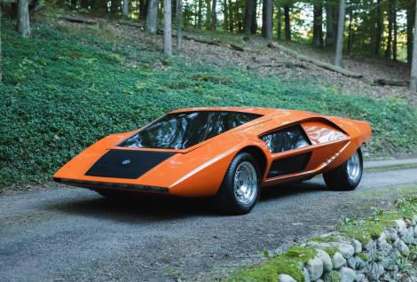 Lancia Stratos Zero Re-Creation from Moonwalker Film
